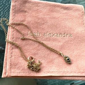 Leah Alexandra evil eye necklace